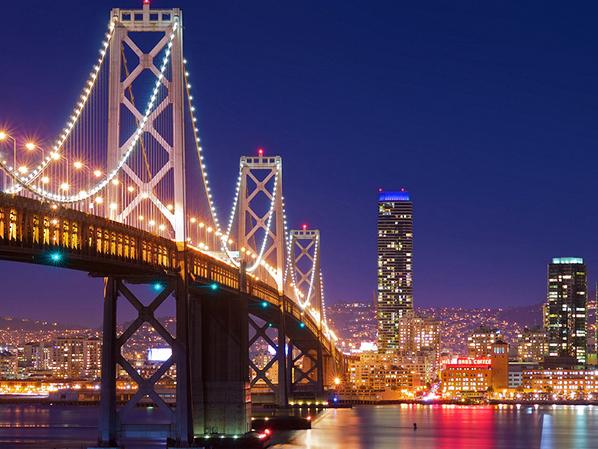 【泰州】长江大桥高光好LED点光源亮化工程